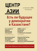 Аналитический журнал "Центр Азии"